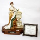 A ROYAL WORCESTER MARY II LIMITED EDITION FIGURINE, numbered 17/250 with certificate of