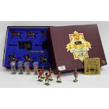 A BOXED BRITAIN'S 1993 CENTENARY COLLECTION ROYAL HORSE ARTILLERY GUN TEAM and further soldiers