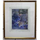 A G. BEWLAY WATERCOLOUR of flowers dated 1923, signed lower left hand corner 33cm x 26cm