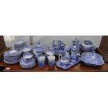A LARGE SELECTION OF 20TH AND 21ST CENTURY ITALIAN COPELAND SPODE including meat platters, dinner