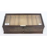 A CLARKS 'ANCHOR' CANTILEVER SKEIN BOX 20cm deep