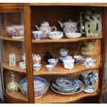 A SELECTION OF ORIENTAL BLUE AND WHITE PORCELAIN and a selection of antique and export Chinese and