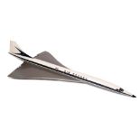 AN UNUSUAL AIR FRANCE COMPOSITE PAINTED MODEL of Concorde by Skyland Models, 233 Berwick Avenue,