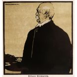 WILLIAM NICHOLSON (1872-1949) Prince Bismarck, lithograph in colours, 25.5cm x 24cm together with