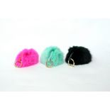 FLUFFY KEY RINGS