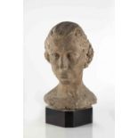 Franta Belsky (1921-2000) Müssli plaster signed 'F Belsky' and monogrammed 39cm high Exhibited: