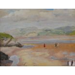 STEPHEN BONE (1904-1958) 'Traeth Bach, Portmeirion', signed, oil on panel, 26 x 34cm With The Goupil