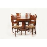 Paolo Buffa (1903-1970) Dining Room suite, circa 1940 comprising dining table with circular top