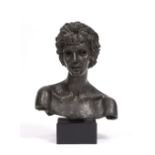 Jacob Epstein (1880-1959) Third Portrait of Kitty signed 'Epstein' bronze 49.5cm high. Born 27