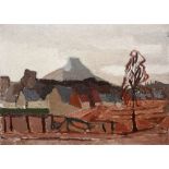 Earl Haig (1918-2009) Landscape near Montrose signed (lower left) oils on canvas 64.5cm x 90.5cm.