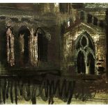 John Piper (1903-1992) for A. Sandersons & Sons Northern Cathedral, 1962 screen printed '