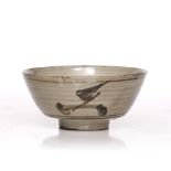 Leach Pottery 'Z' bowl impressed pottery seal 23cm diameter.