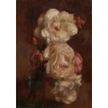 Anthony Devas (1911-1958) Pink Roses, 1935 signed (upper right), dated (to reverse) oils on canvas