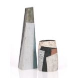 Bernard Irwin (Contemporary) Two vessels each signed 19cm and 39.5cm high (2).