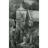 Frank Archer (1912-1995) 'The Bell Ringers, Willingham', 1937 signed, titled and dated in pencil (in