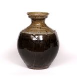 Jim Malone (b.1946) Vase impressed potter's seal 28cm high.