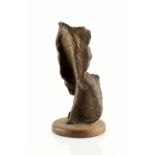 Andrews Figural form, 1963 signed and dated Morris Singer Foundry stamp 30cm high.