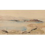 David Young Cameron (1865-1945) Lorne signed and titled in pencil (lower right) watercolour and