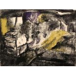 John Piper (1903-1992) Stone Wall, Anglesey, circa 1949 (Levinson 71) 34/60, signed and numbered
