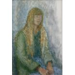 Jane Dowling (b.1925) The Au Pair Girl oils on board 29.5cm x 19.5cm. Provenance: New Grafton