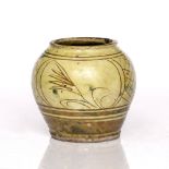 Michael Cardew (1901-1983) Vase, circa 1920s decorated with wheat motifs impressed potter's seal