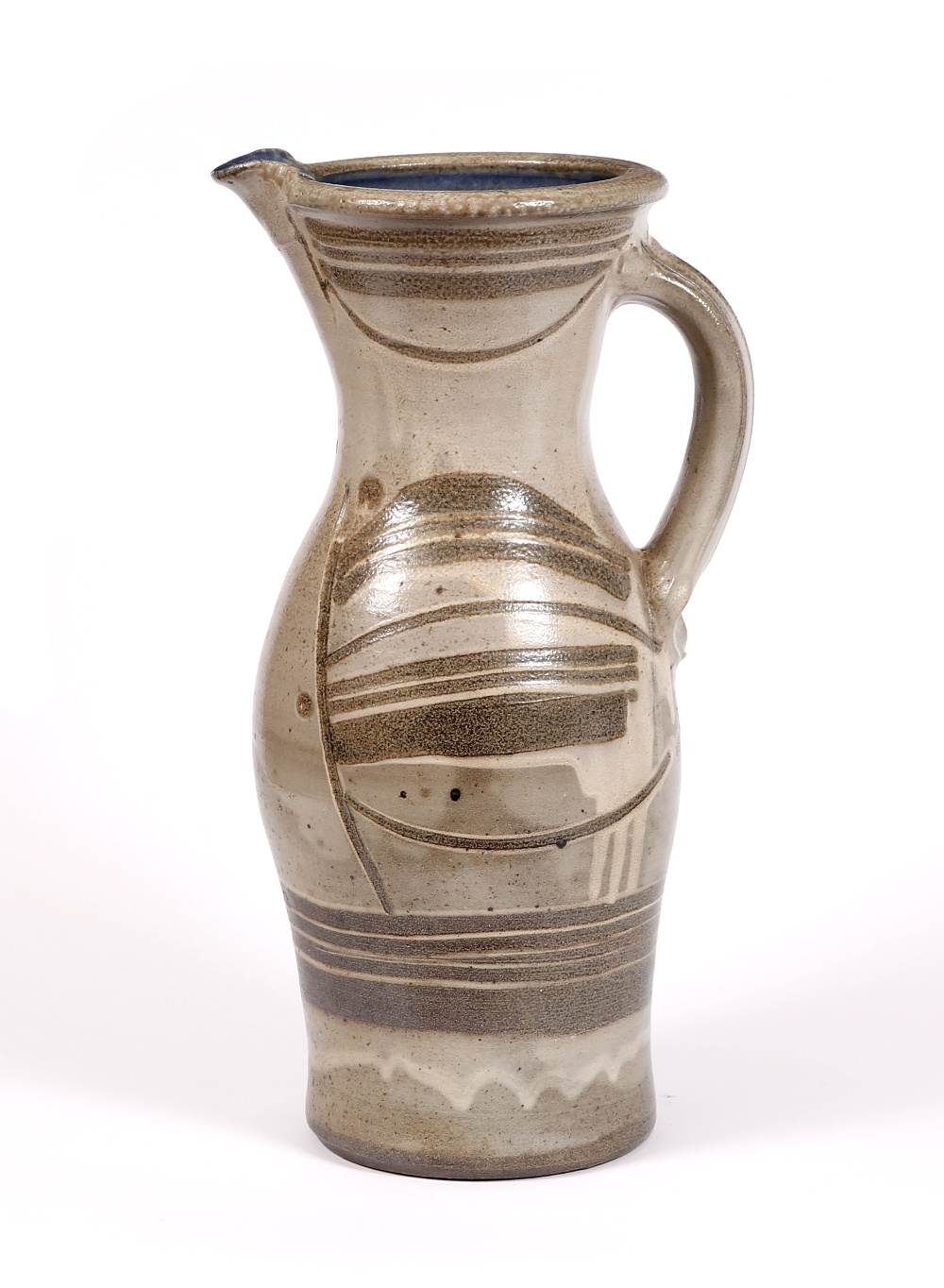 Michael Casson (1925-2003) Jug impressed potter's seal 50.5cm high. Provenance: Elmslie Philip