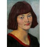 William Strang (1859-1921) Head of a Girl, purportedly Eileen O'Henry oils on canvas on board 29.8cm