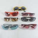 A collection of vintage style sunglasses