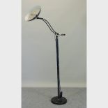 An Art Deco style standard lamp,