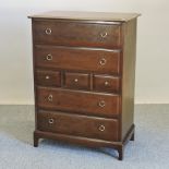 A Stag chest of drawers,