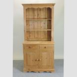 A modern pine dresser,