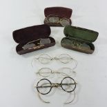 A collection of early 20th century and later spectacles,