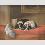 After Sir Edwin Henry Landseer, King Charles spaniel, oil on panel,