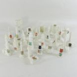 A collection of mainly Goss crested china, to include lighthouses,