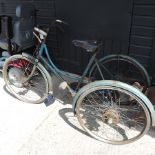 A Brooks vintage tricycle,