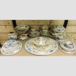 A Masons Regency pattern part tea and dinner service