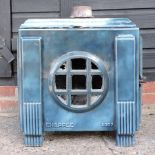 An antique French enamelled Chapee stove,
