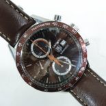 A Tag Heuer Carrera gentleman's automatic chronometer wristwatch,