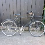 A vintage butcher's bike