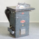 A Whitehead junior circular saw, on a stand,