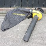 A McCulloch petrol driven garden blower