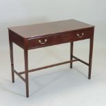 A 19th century mahogany side table,