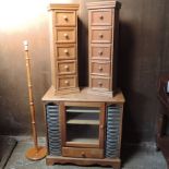 A pine chest, 88cm,