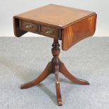 A drop leaf occasional table, by Bevan Funnel,