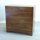 A 1940's chest of drawers, 104cm,