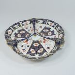 A Royal Crown Derby Imari pattern hors d'ouevres dish,