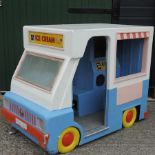 A child's model ice cream van,