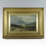 Duncan Cameron, (1837-1916), Highland landscape, signed oil on canvas,