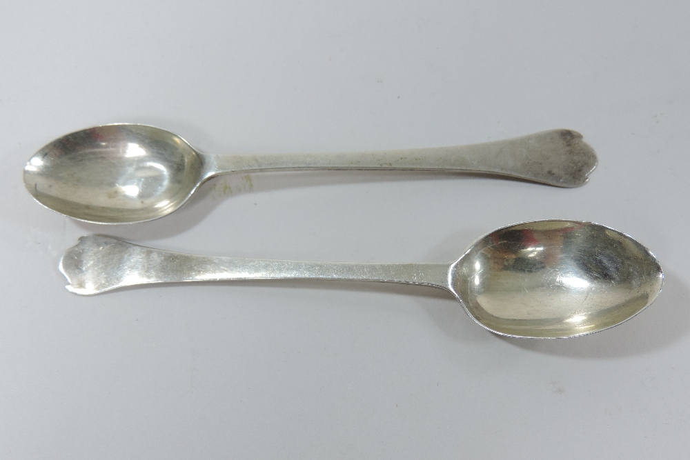 A set of four Victorian fiddle pattern dessert spoons, London 1893, - Image 12 of 12