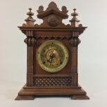 An American Ansonia bracket clock, with an eight day movement,